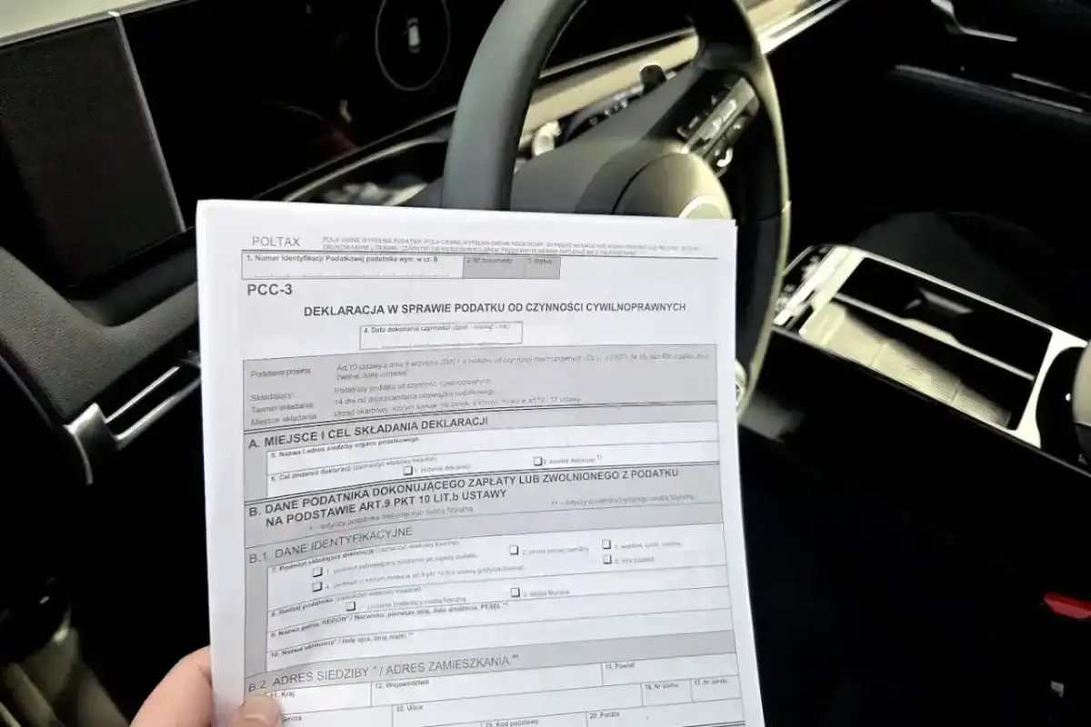 PCC od zakupu samochodu - kiedy płacisz i jak to policzyć
