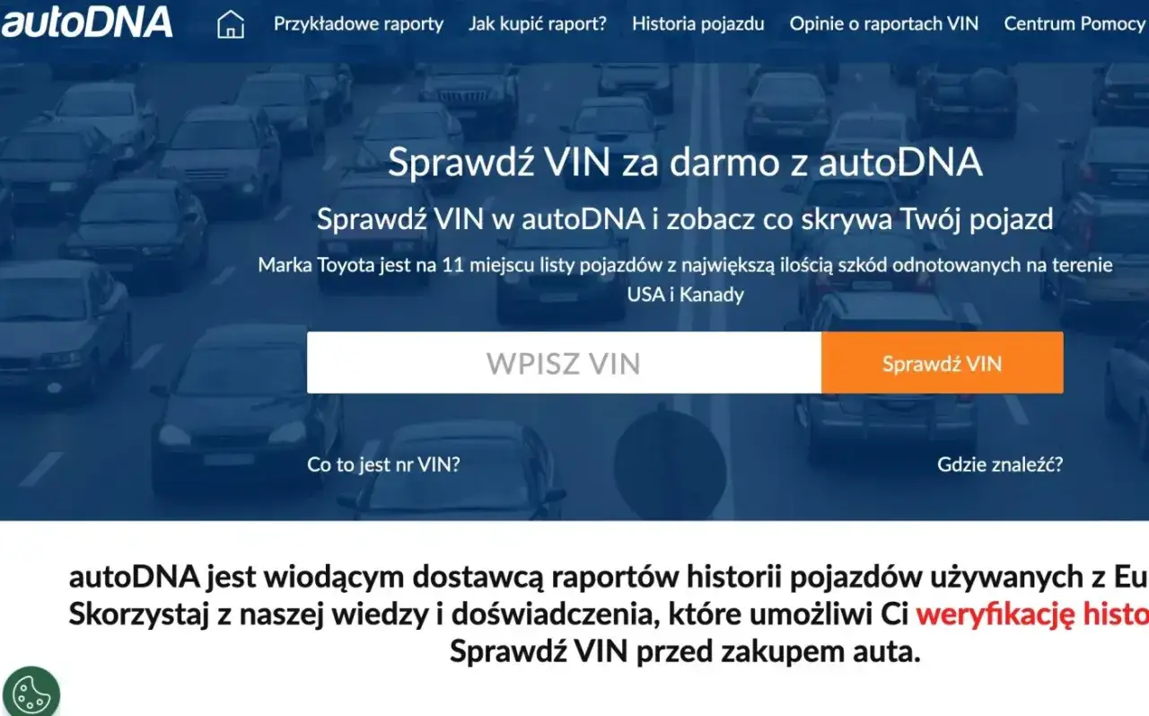 autoDNA: sprawdź VIN i poznaj historię pojazdu. Zaufaj naszym autodna opinie, by dokonać świadomego zakupu auta.